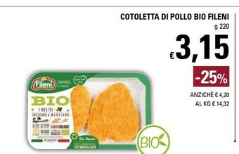 Basko Fileni Cotolette di pollo offerta