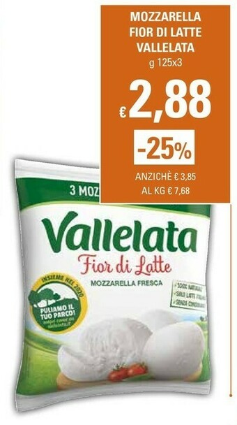 Basko Vallelata Mozzarella offerta