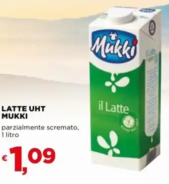 Coop Mukki Latte Uht 1 litro offerta