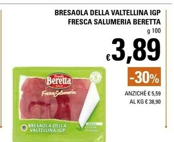 Basko Valtellina Bresaola offerta
