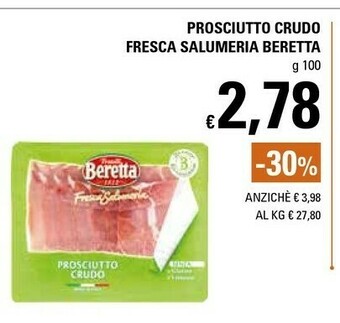 Basko Beretta Prosciutto crudo offerta