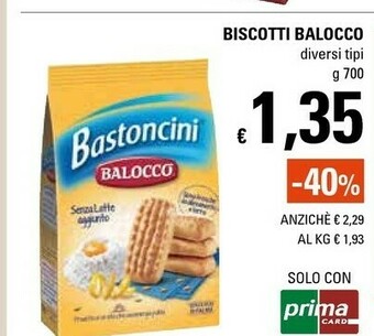 Basko Balocco Biscotti offerta