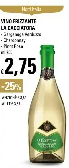 Basko La cacciatora Vino bianco offerta