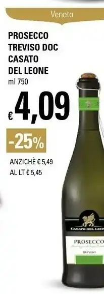 Basko Leone Prosecco offerta