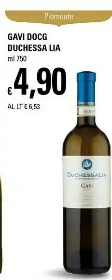 Basko Gavi Spumante offerta