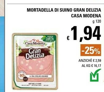 Casa Modena Mortadella