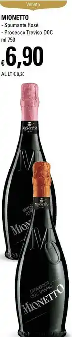 Basko Mionetto Prosecco offerta