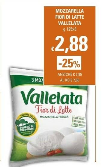 Basko Vallelata Mozzarella offerta