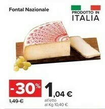 Carrefour Market Formaggio offerta