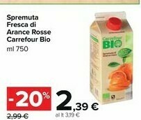 Carrefour Market Succhi di frutta offerta