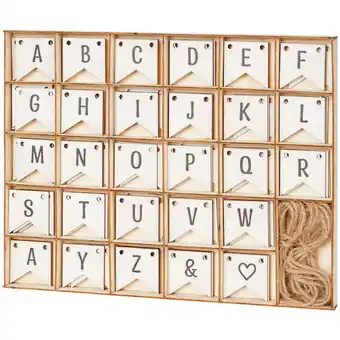 Action Bandierine con lettere Hobby Flora offerta