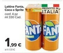 Carrefour Market Fanta Coca cola zero offerta