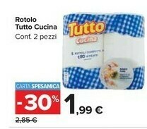 Carrefour Market Rotoli di carta offerta