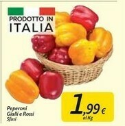 Carrefour Market Peperoni Gialli e Rossi offerta