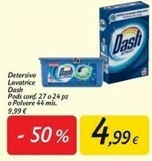 Carrefour Market Dash Detersivo lavatrice offerta