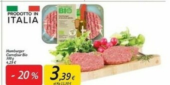 Carrefour Market Hamburger offerta