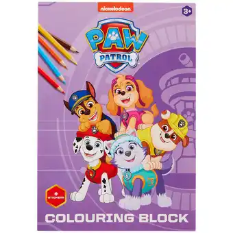 Action Album da colorare Paw Patrol con sticker offerta