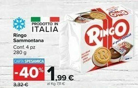 Carrefour Market Sammontana Ringo offerta