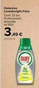 Carrefour Market Fairy Detersivo Lavastoviglie offerta