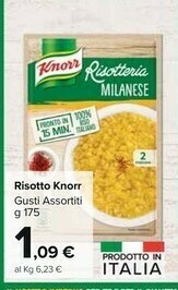 Carrefour Market Knorr Risotteria Alla Milanese 175 G(ml) offerta