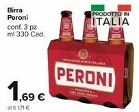 Carrefour Market Peroni - Birra 330 G(ml) offerta