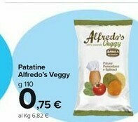 Carrefour Market Alfredo's Veggy Patatine offerta
