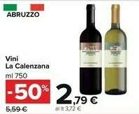 Carrefour Market La Calenzana Vini offerta