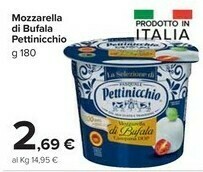 Carrefour Market Pasquale pettinicchio Mozzarella Di Bufala Campana DOP offerta