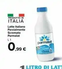 Parmalat Bontà E Linea Latte Parzialmente Scremato 1000 G(ml)