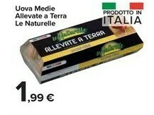 Le Naturelle Uova Medie Allevate A Terra