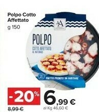 Carrefour Market Polpo Cotto Affettato offerta