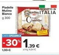 Carrefour Market Mulino Bianco Piadelle offerta