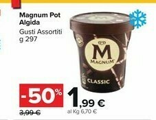 Carrefour Market Algida Magnum Pot offerta