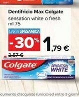 Carrefour Market Colgate Dentifricio offerta