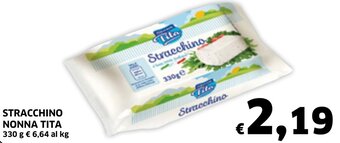 Ecu Discount Nonna Tita Stracchino 330 g offerta