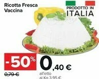 Carrefour Market Ricotta Fresca Vaccina offerta