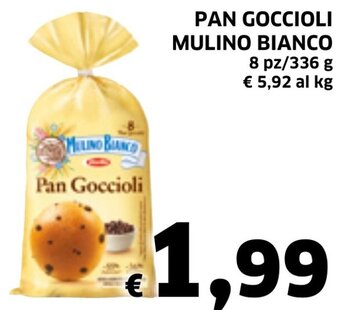 Ecu Discount Mulino Bianco Pan Goccioli 8 pz/336 g offerta