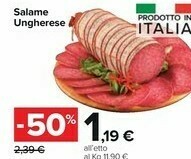 Carrefour Market Salame Ungherese offerta