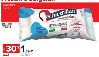 Carrefour Market Invernizzi Na Stracchino 100% Latte Italiano 200 G(ml) offerta