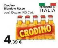 Campari Crodino Biondo O Rosso