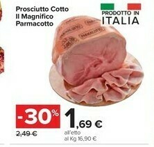 Carrefour Market Parmacotto Prosciutto Cotto Il Magnifico offerta