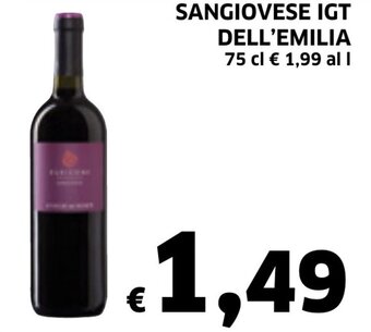 Sangiovese IGT Dell'Emilia 75 cl