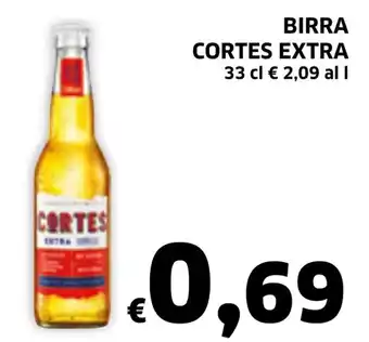 Ecu Discount Cortes Extra Birra 33 cl offerta