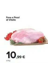 Carrefour Market Fesa A Pezzi Di Vitello offerta