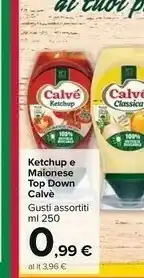Calvè Ketchup / Maionese Top Down