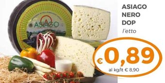 Tocal Asiago Nero Dop offerta