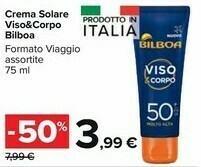 Carrefour Bilboa Crema solare offerta