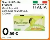 Carrefour Fructem Succhi di frutta offerta