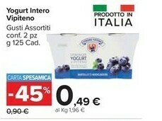 Carrefour Vipiteno Yogurt offerta