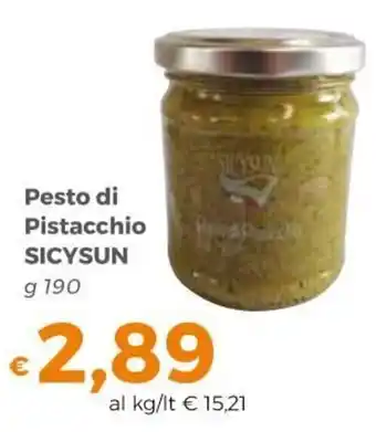 Tocal Sicysun Pesto di Pistacchio 190 g offerta